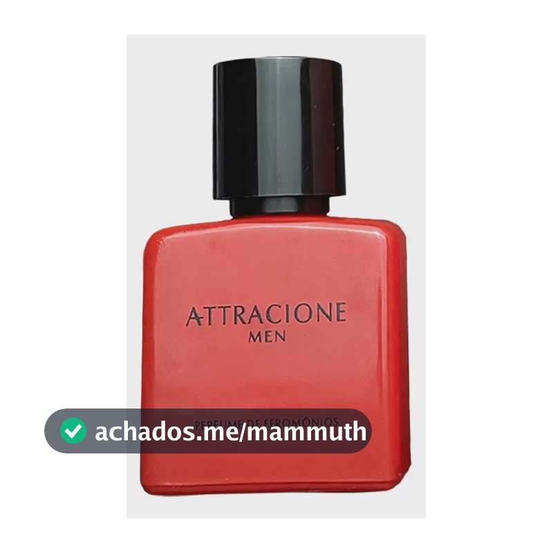 Attracione Men perfume Masculino Com Feromônios Ativados 25 mL