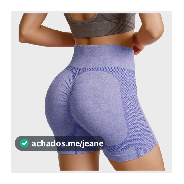 Short Levanta Bumbum Modelador Feminino Yoga E Fitness