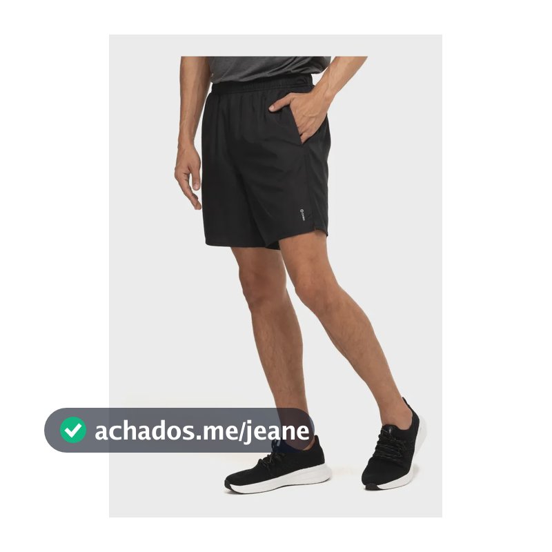 Bermuda Masculino Oxer Better 5 Preto M