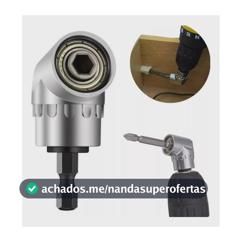 Adaptador Angular 105 Graus P/ Furadeira Parafusadeira