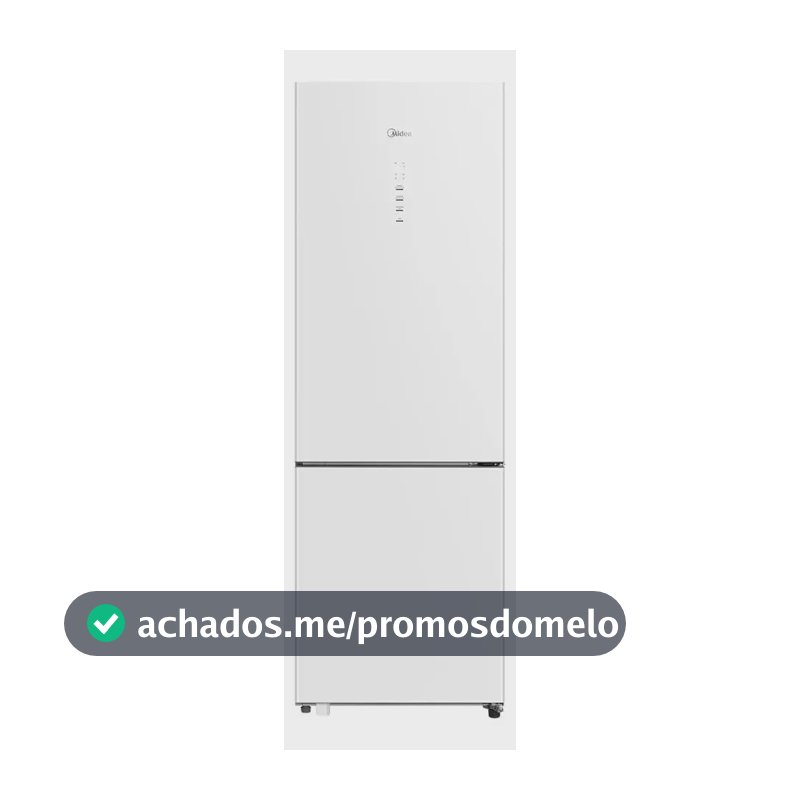 Geladeira Frost Free Inverse Inverter 401l Branca Midea Branco Mdrb548fgd013 Bivolt