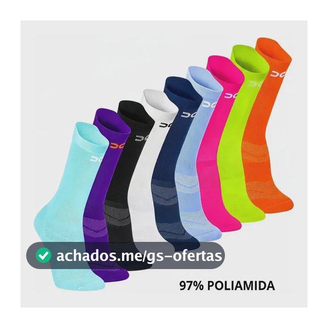 Meia Esporte Academia Gym Fitness Spinning Academia Treino