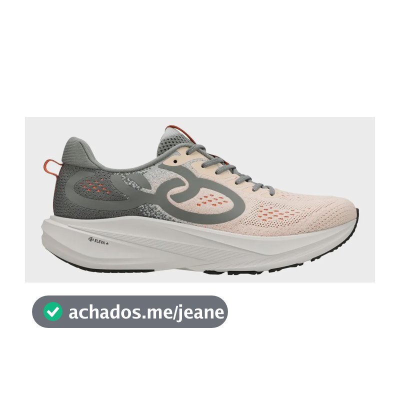 Tênis Feminino De Corrida Respirável Challenger 6 Olympikus Off White 40 Br
