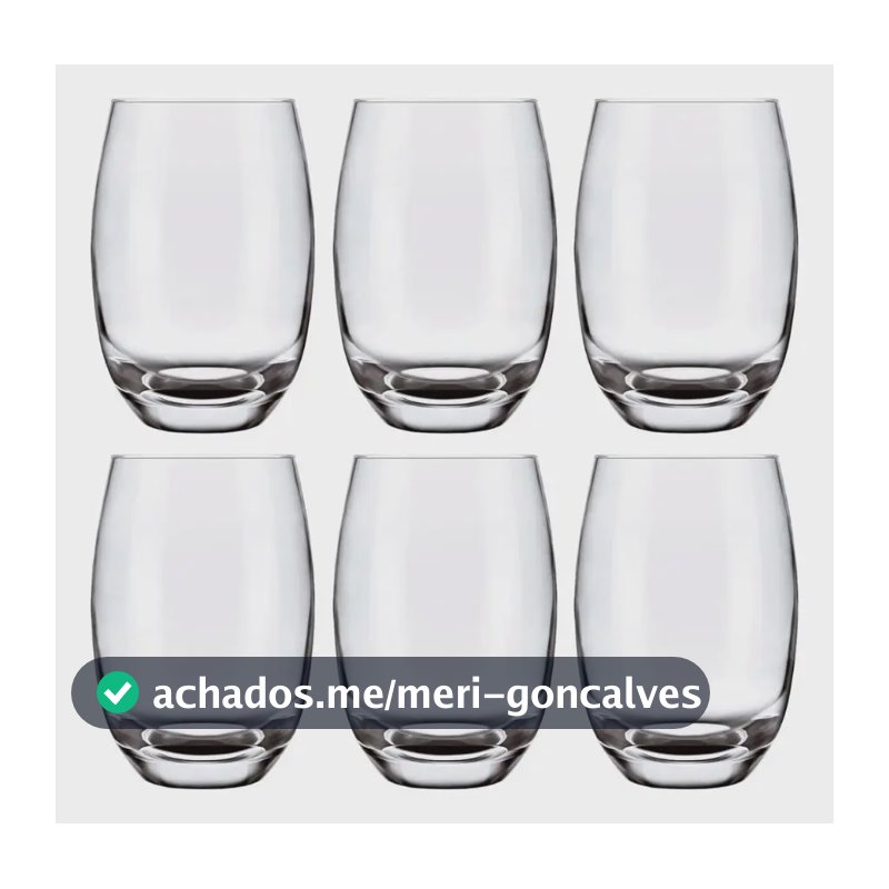 Jogo de Copos SM 6 peças Aruba 475ml 3060.51