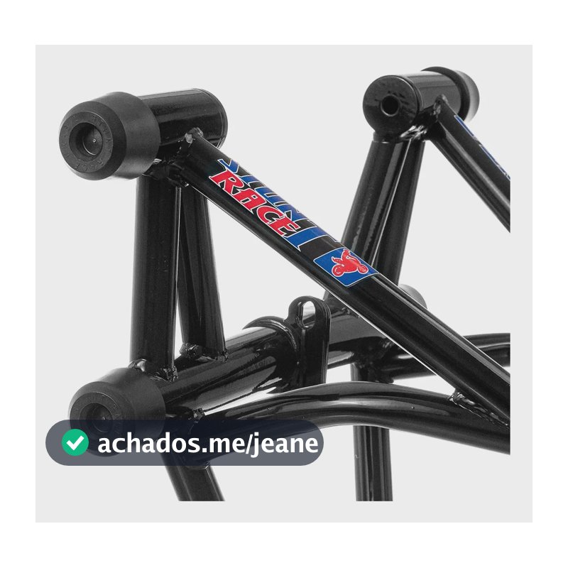 Protetor De Carenagem Motor Fan 160 Stunt Race Preto Brilho