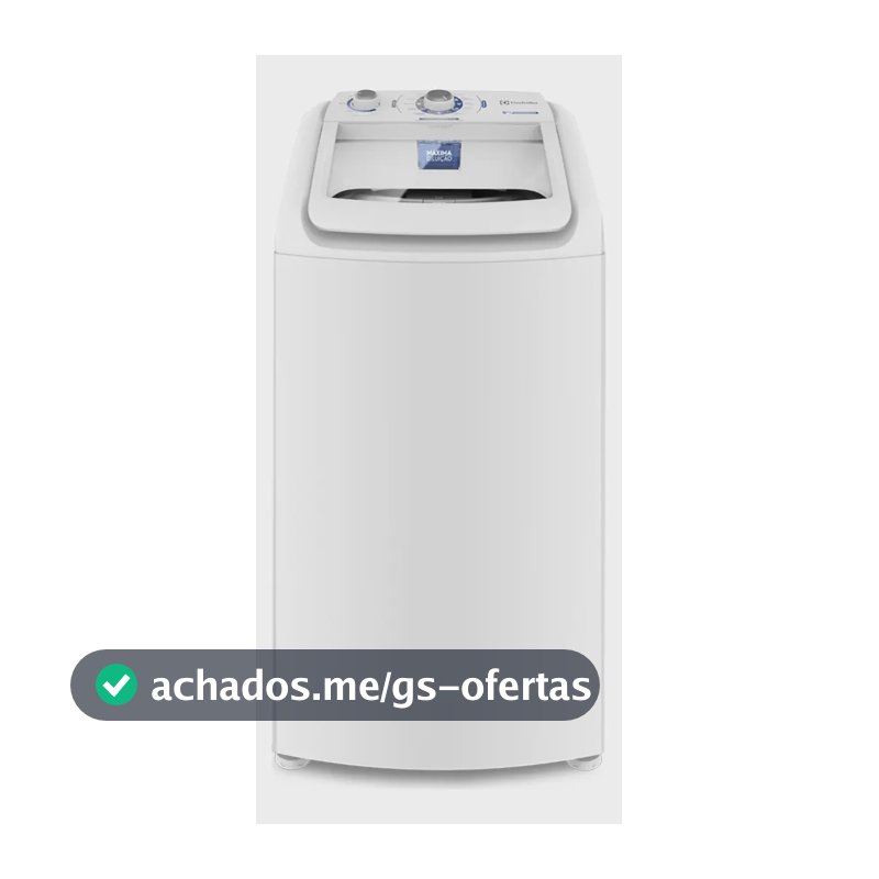 Máquina De Lavar Electrolux 9kg Led09 Branca 110v 127v Branco