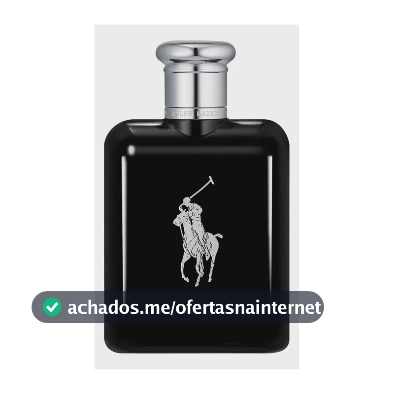 Perfume Masculino Eau de Toilette Ralph Lauren Polo Black 125 ml