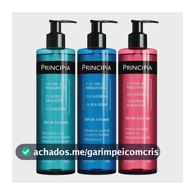 Principia Kit Trio Limpeza Facial Personalizada