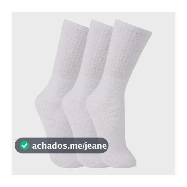 Meia Cano Longo Trifil Algodão 3 Pares Masculino