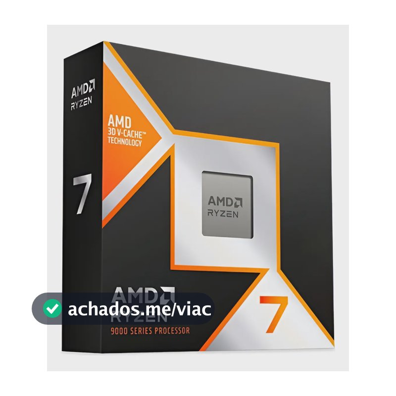 Processador Amd Ryzen 7 9800x3d 104mb 4.7ghz - 5.2ghz