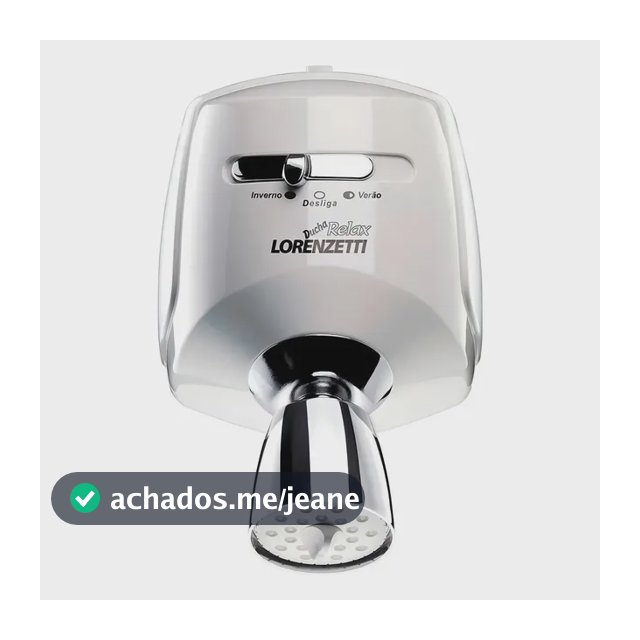 Chuveiro Elétrico de Parede Lorenzetti Relax Ultra 5.5kW com 3 Temperaturas