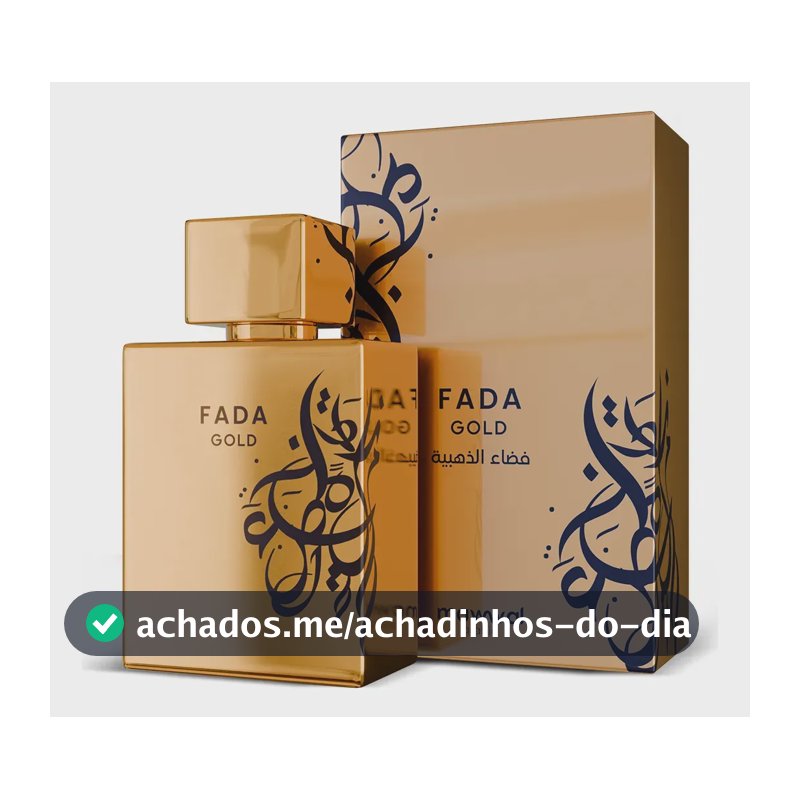 Perfume Árabe Mawwal Fada Gold 100ml Eau De Parfum Masculino