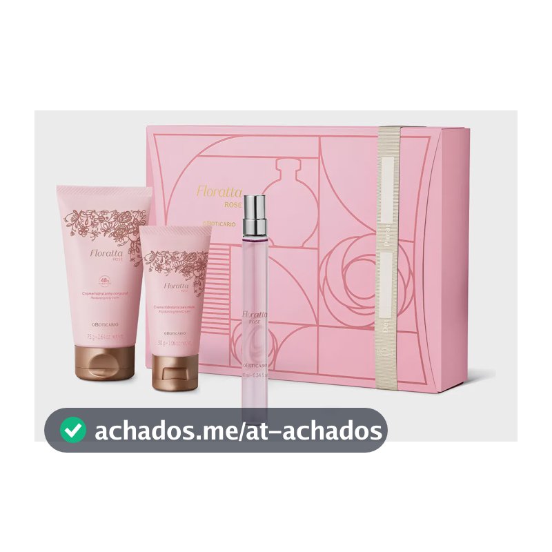 Kit Presente Floratta Rose (3 Itens) Boticário
