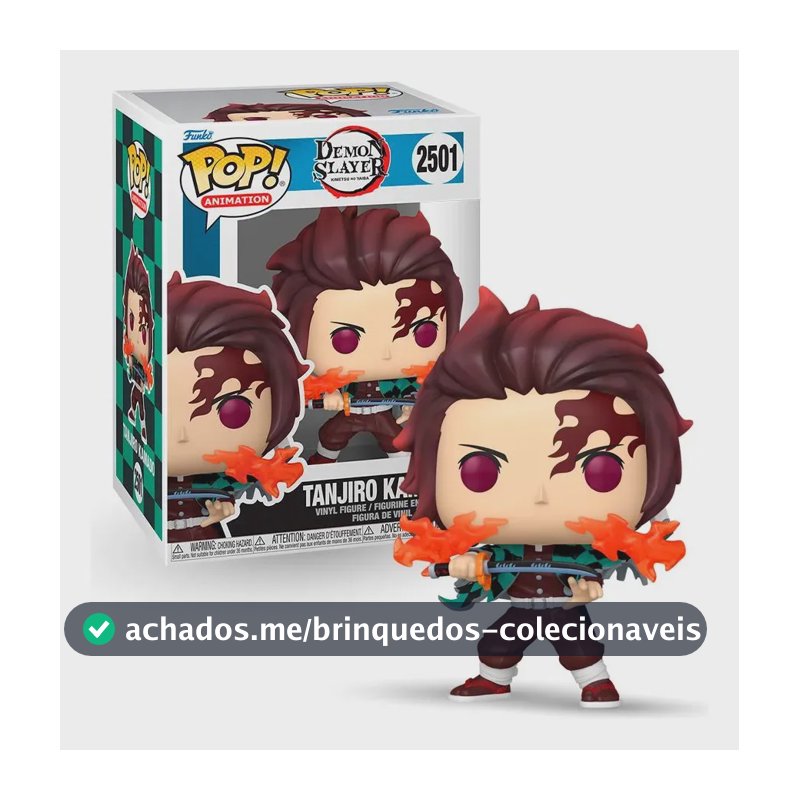 Boneco Funko Pop! Demon Slayer: Castelo Infinito - Tanjiro