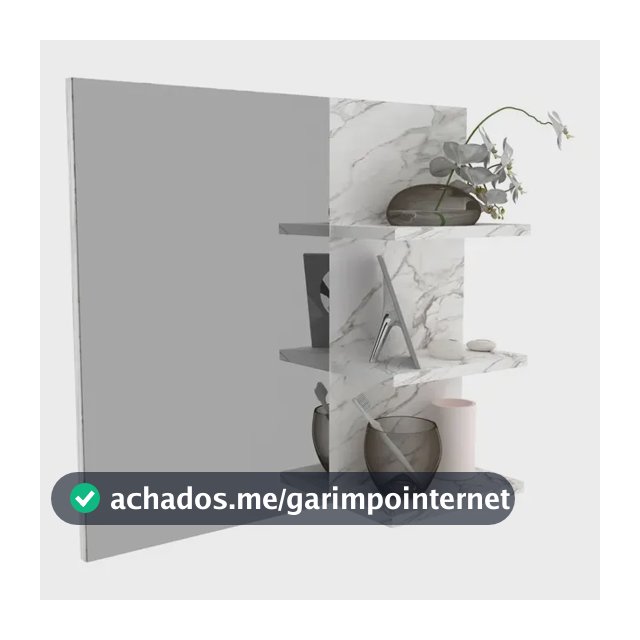 Espelheira Para Banheiro 60cm Multimóveis Vcr10088