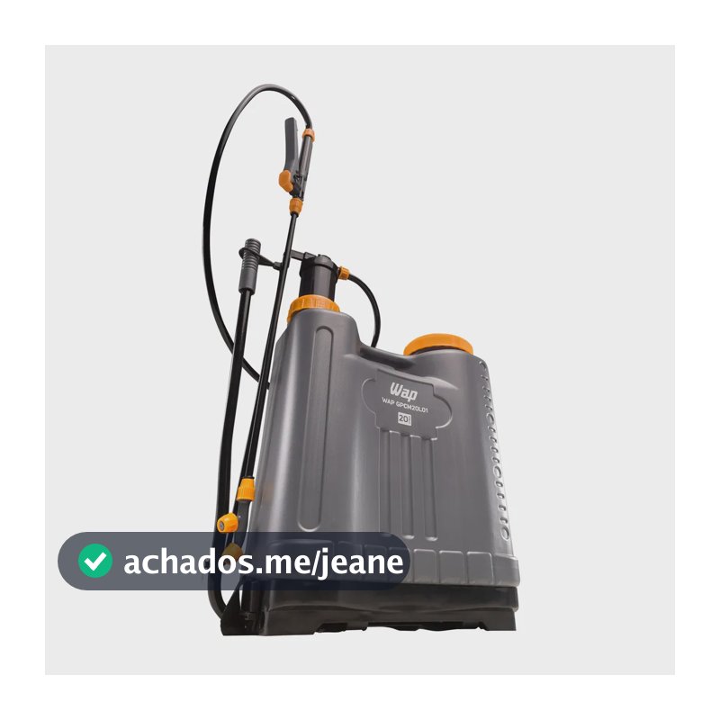 Pulverizador Costal Manual WAP GPCM20L01 Bomba de Compressão