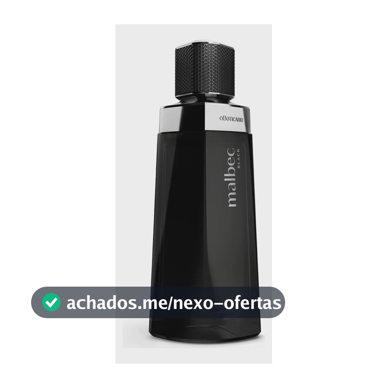 Malbec Black O Boticário Desodorante Colônia Perfume Masculino Original 100ml