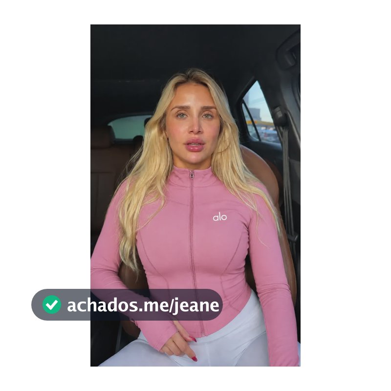 Jaqueta Alo Rosa Exclusiva Rosa M