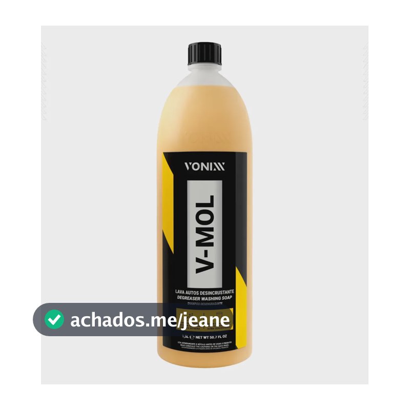 V-mol Vonixx Shampoo Para Lavar Carro Desincrustante 1,5l
