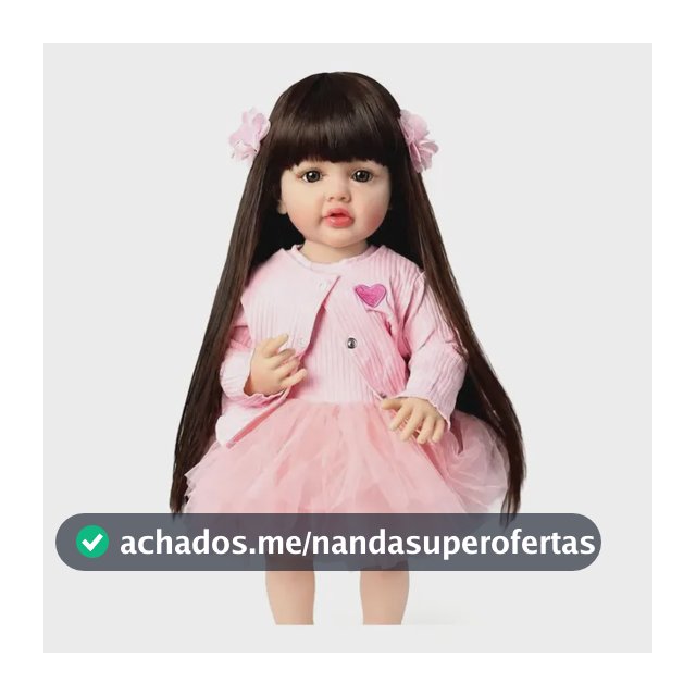 Boneca Reborn Corpo Inteiro Vinil 55cm Bzdoll