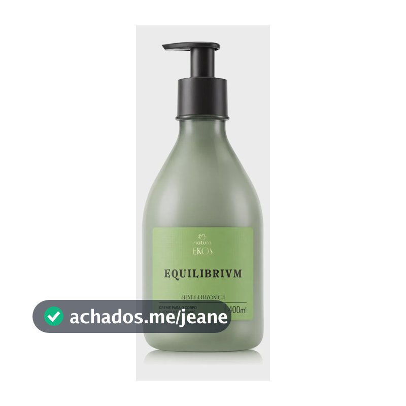 Hidratante Corporal Ekos Menta Amazônica Equilibrium 400ml