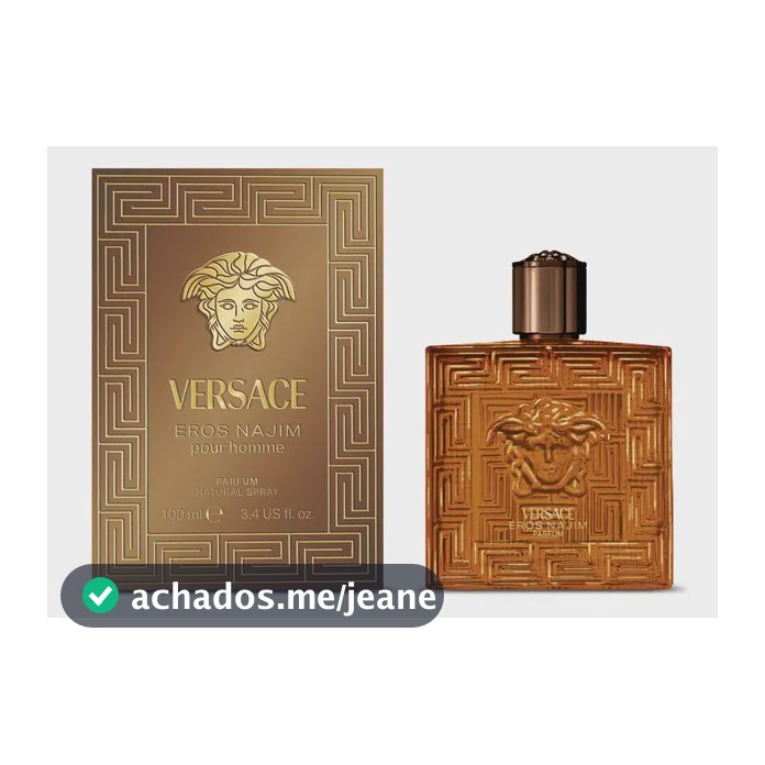 Perfume Masculino Versace Eros Najim Parfum 100ml Oriental Amadeirada
