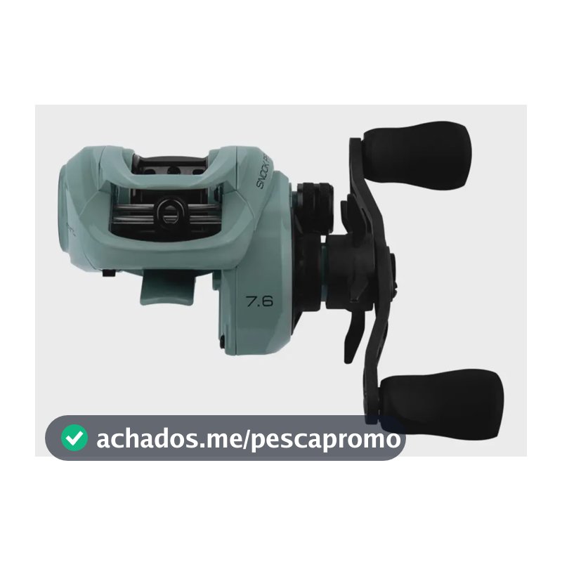 Carretilha Snook Pro 2025 120g 7.6:1 - Saint Cinza lado direito