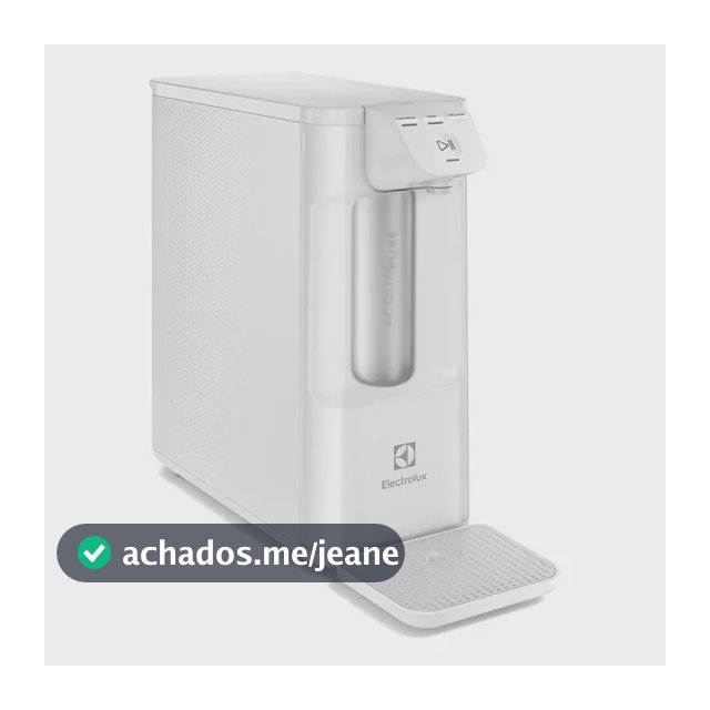 Purificador de Água Gelada Fria e Natural Elétrico Compacto Eletrônico placa Filtro refil 6 meses ou 3000l Painel Touch Bivolt Preto PE12B Electrolux