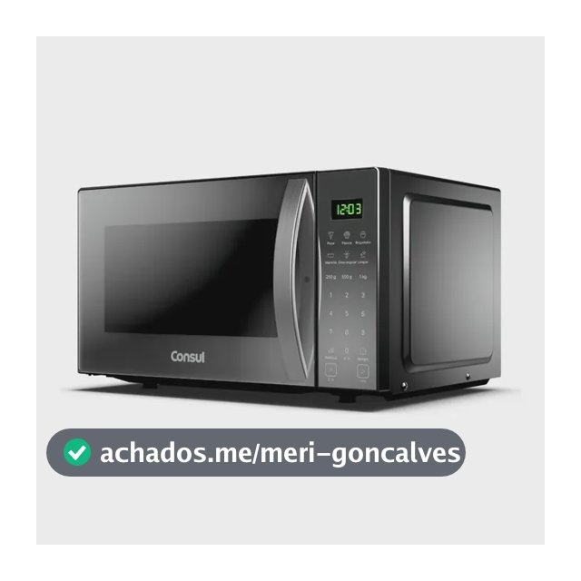 Micro-ondas Consul 23 Litros Função Marmita - CMS23A