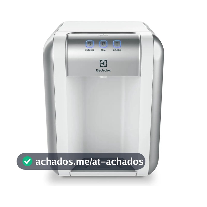 Purificador Electrolux Eletrônico Compacto Efficient Painel Digital Bivolt Branco PE11B Bivolt