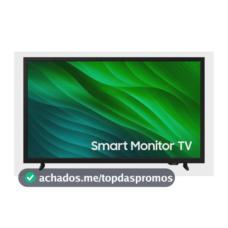Smart Tv Samsung 32'' Hd Tizen Hdr Wi-fi Hdmi Monitor Bivolt Preta Preto