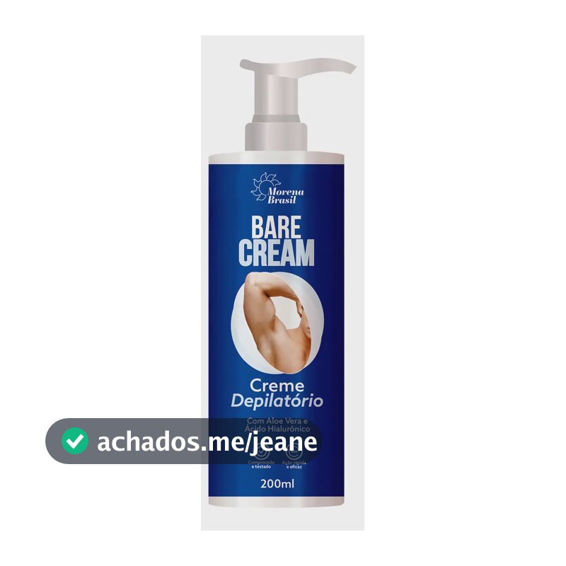 Creme Depilatório Masculino Remoção De Pelos Fácil