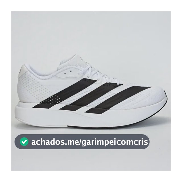 Tênis adidas Adizero Pacer Unissex Corrida Branco/preto 38