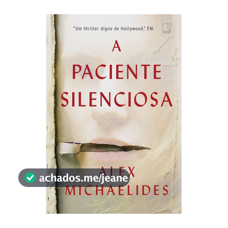 Livro A Paciente Silenciosa