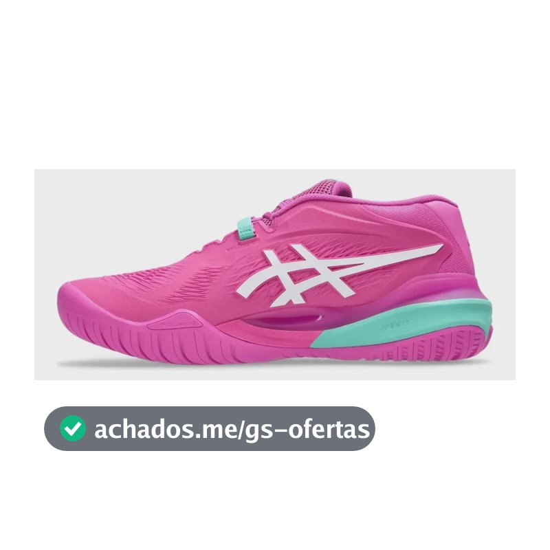 Tênis Asics Gel Resolution X All Court Pink(sakura)- 2026 Pink/verde 42 Br