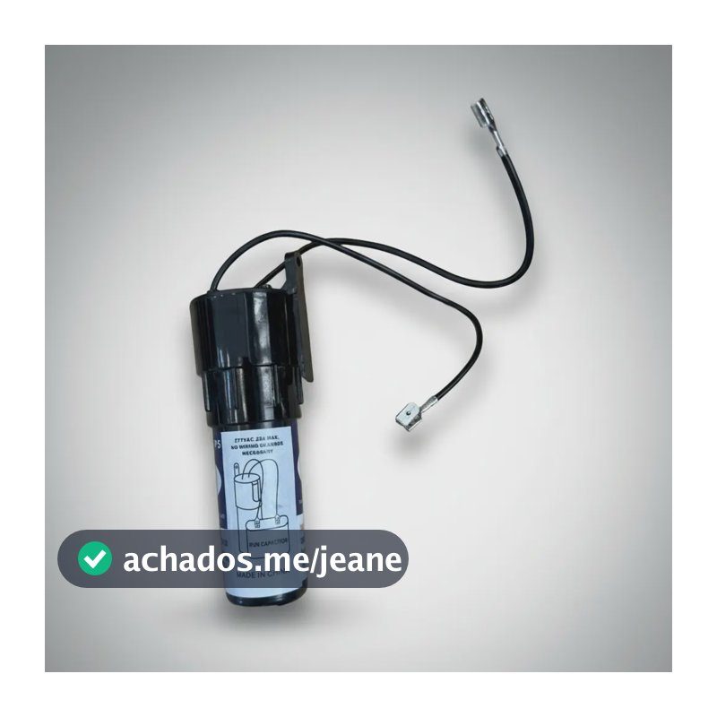 Capacitor De Partida P/ Destravar Compressor Até 60.000 Btus