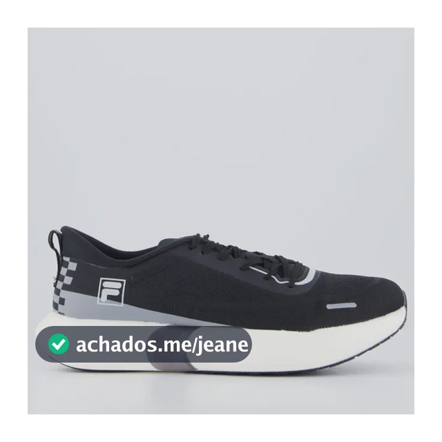 Tênis Fila Preto E Cinza Kr7 Pro Preto - 40 Br