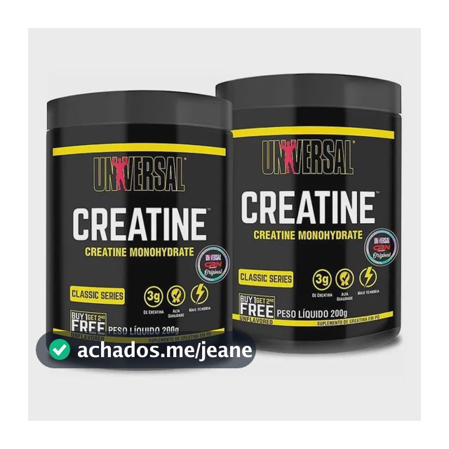 Suplemento Em Pó Universal Combo Creatina 400g (200g+200g) Universal Nutrition