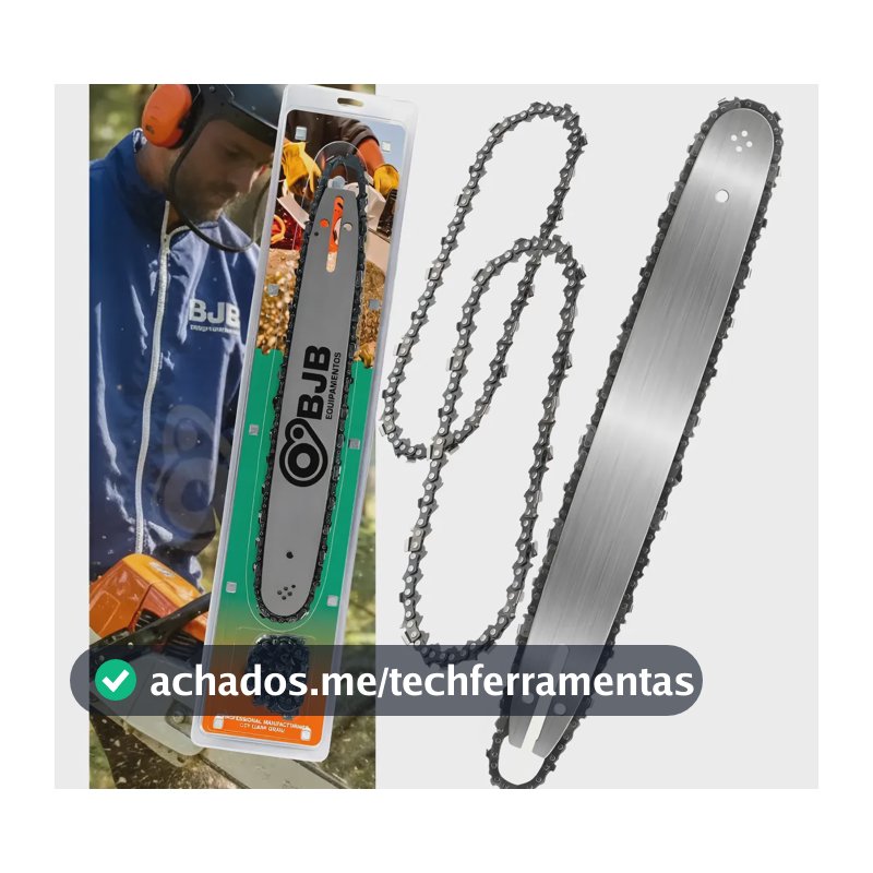Kit Sabre E 2 Corrente Motosserra 12 Pol. Para St Ms170 180