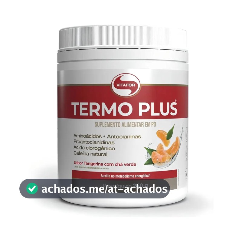 Suplemento Alimentar Termo Plus Tangerina 240g Vitafor Tangerina
