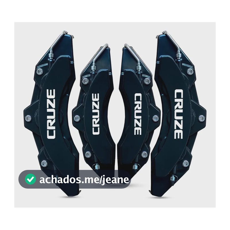 Capa Pinça Freio Compatível Cruze Astra Vectra 4 Pçs