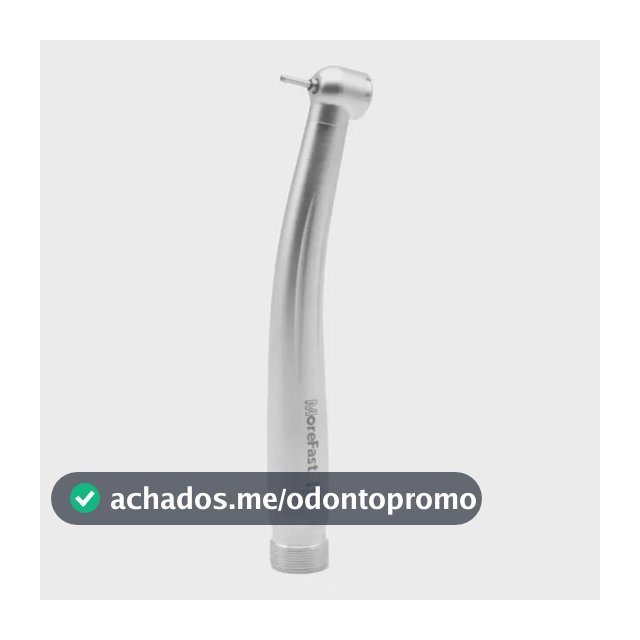 Turbina Alta Rotação Led 2 Furos Caneta Dental 400.000 Rpm