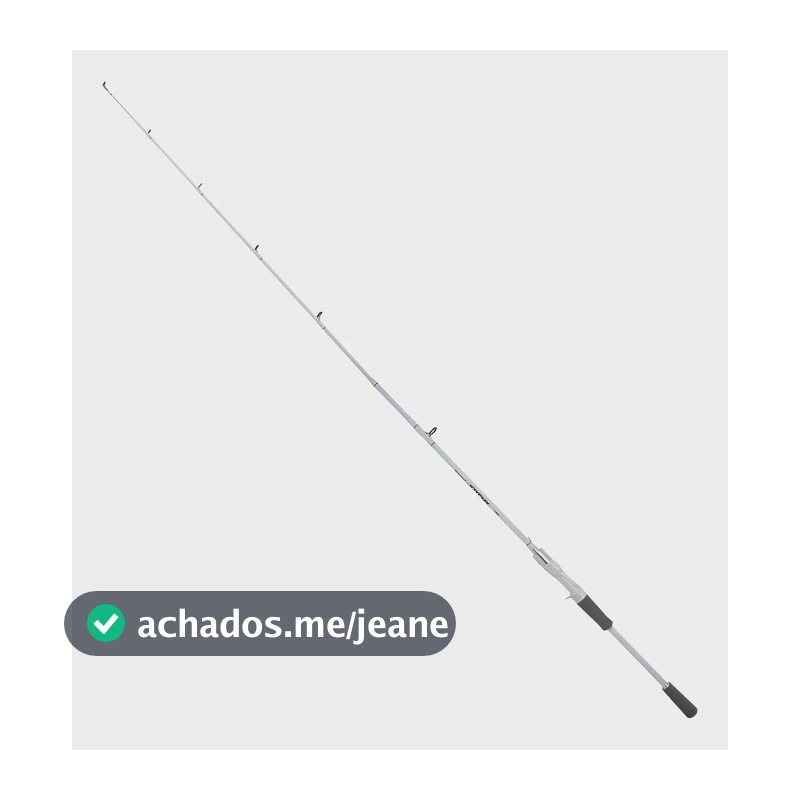 Vara Para Carretilha Joyfox 1.80m de Carbono e Fibra de Vidro Branca 20-50lb