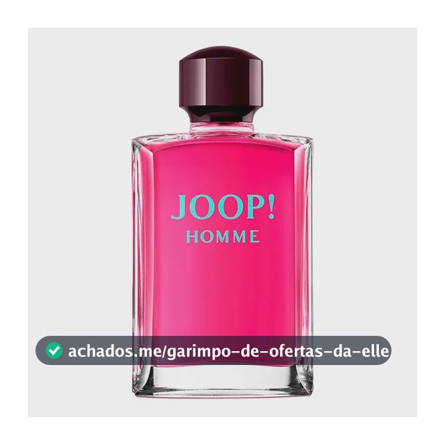 Perfume Masculino Homme Eau De Toilette 200ml Joop!