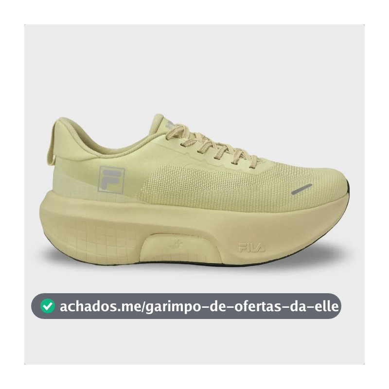 Tênis Fila Masculino Speedrocker Skyfoam Corrida Creme 44 Br