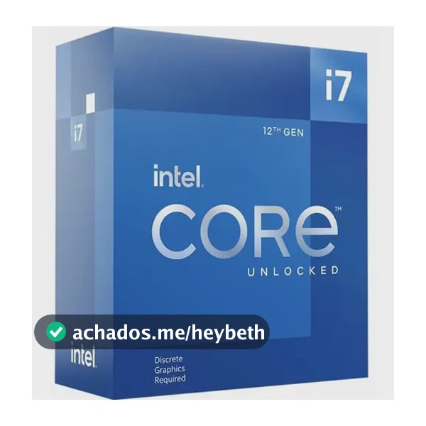Processador Intel Core I7-12700kf 12ª Geração 3.6ghz
