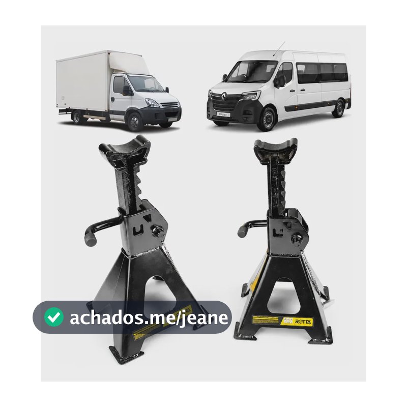 Par Cavalete Reforçado 6 Toneladas 6000kg Caminhão Camionete