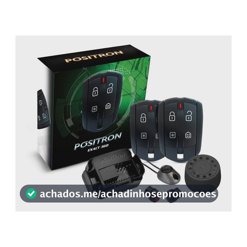 Alarme para carro Cyber Exact EX360 Universal Pósitron