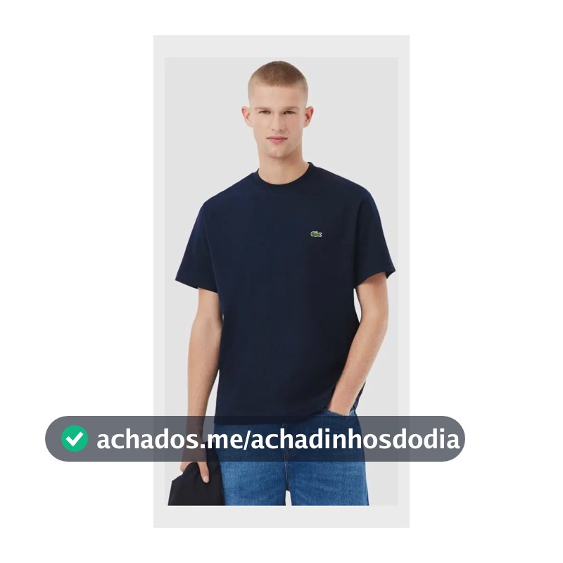 Camiseta Clássica De Algodão Com Ajuste Regular