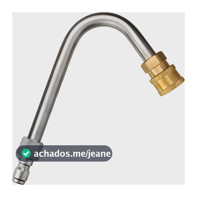 Tubeira Extensora Curva Ângulo 135 Graus 20cm Engate Rápido